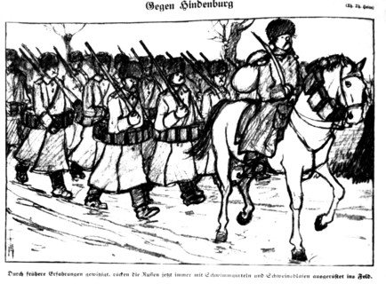 Heine, Soldats allemands traversant la campagne