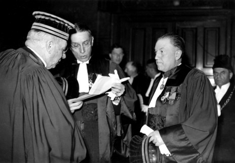Gabolde's installation as national prosecutor, in Paris