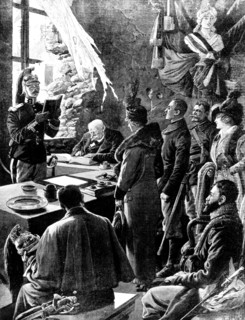 Un mariage sur le front, 1915
