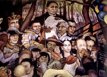 Rivera, Fresque de l'hôtel du Prado.