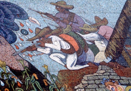 Rivera, Fresques du "Teatro insurgentes"