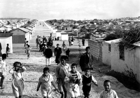 Un camp de réfugiés palestiniens près de Gaza