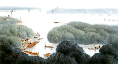 New finery for Taihu lake, China