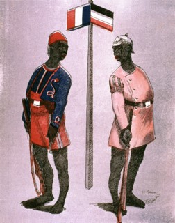 Caricature by H. Valensi: 'The victims'