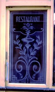 Enseigne de restaurant