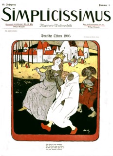 Caricature against Germany in Africa