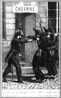 Le prince Louis Bonaparte tente un mouvement insurrectionnel à Boulogne
