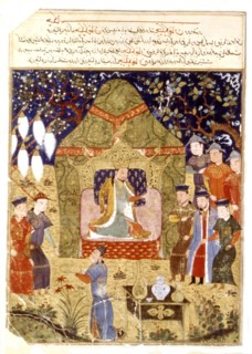 Manuscrit persan orné de 106 peintures : "Jami'al Tawarikh" de Rachid ad-Dîn (Histoire des Mongols)