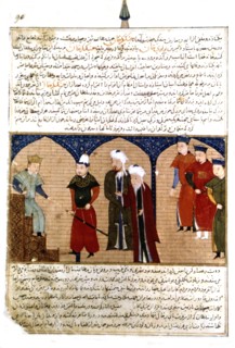 Persian manuscript illustrated with 106 paintings: "Jami'al Tawarikh" by Rachid ad-Dîn (History of the Mongols)