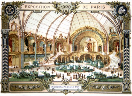 Paris, World Exhibition, Interior of the Palais des Arts