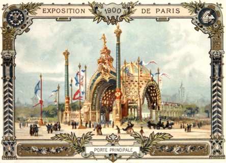 Paris. Exposition universelle. La porte principale