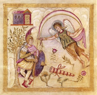 Illustrated and illuminated manuscript of the 'Eneide' by Virgile