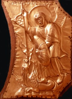 Altarpiece of the Aachen Cathedral in Germany
