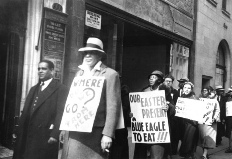 Manifestation de chômeurs