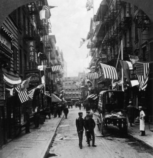 New York. Doyer street (Chinatown)