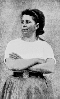 Portrait de Hortense David, pointeuse de la marine communaliste