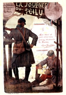 Affiche de Jonas pour la journée du Poilu (1915)