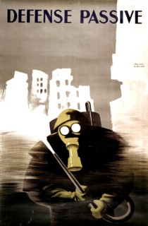 Affiche de Paul Colin pour la défense passive