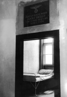 Cell where Hitler had been incarcerated in the Landsberg prison in 1923