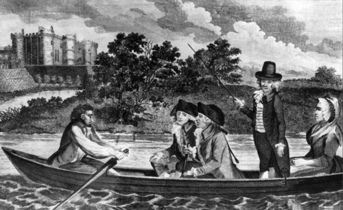 Affaire du collier de la reine : La comtesse de la Mothe à sa sortie de la Salpétrière