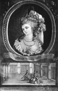 Affaire du collier de la reine : Mlle d'Oliva et de M. de la Mothe au Palais Royal