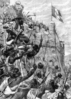 Assault of Makallé by the Choans