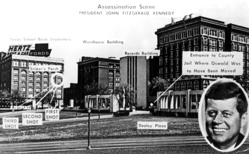 American - Dallas. Texas. Location of the scene where John Kennedy was assassinated.