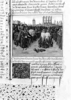 Miniature by Jean Fouquet for the "Saint Denis Chronicles"