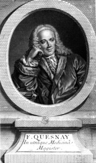 François Quesnay (1694-1774), médecin.