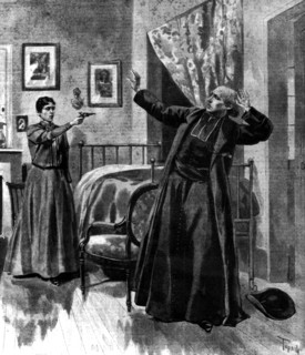 Attentat anarchiste. Assassinat de l'Abbé de Broglie
