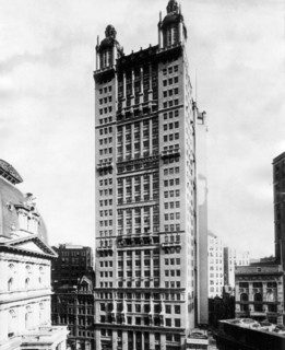 New York. Park row building