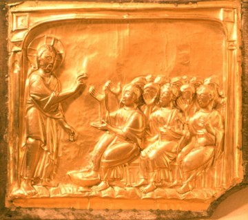Retable du maître-autel de la cathédrale d'Aix-la-Chapelle (détail)