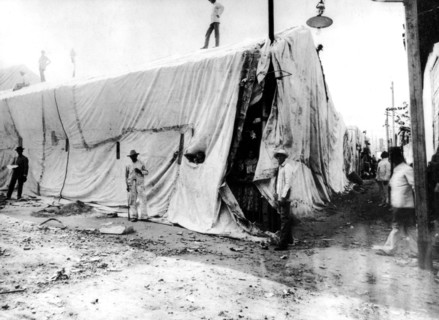 Lutte contre la fièvre jaune à Santiago de Cuba (1908)