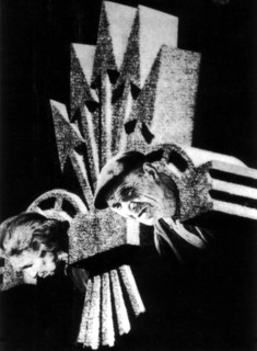 Photomontage by Mieczyslaw Berman, the Spanish people under Franco's yoke
