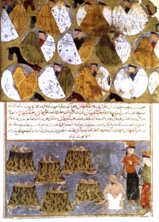 Persian manuscript illustrated with 106 paintings: "Jami'al Tawarikh" by Rachid ad-Dîn (History of the Mongols)