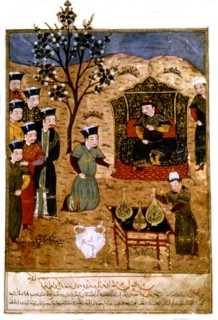 Persian manuscript illustrated with 106 paintings: "Jami'al Tawarikh" by Rachid ad-Dîn (History of the Mongols)