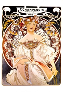 Advertising poster for a printer