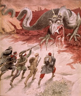 Illustration 'Monster' from 'Le Petit Journal', september 29, 1914