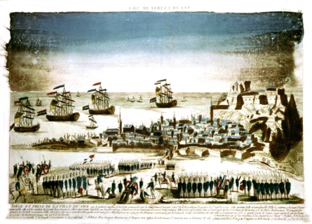 Siège et prise de la ville de Nice