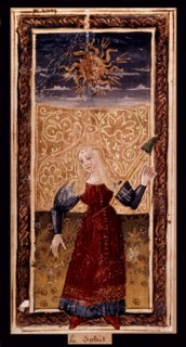 Tarot de Charles VI. Le soleil
