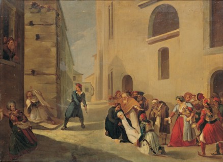 Tsokos, L'assassinat de Capodistria