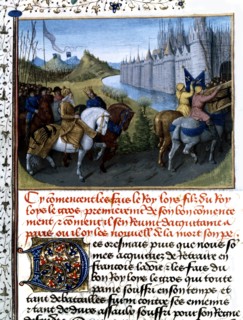 Chroniques de Saint-Denis, Entrée de Louis VII à Constantinople