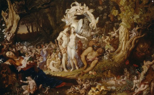 Paton, La réconciliation d'Obéron et de Titania
