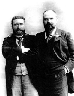Jean Jaurès et Gerault Richard
