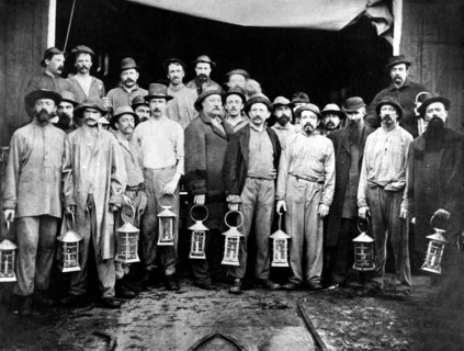 Mineurs français dans une mine aux Etats-Unis