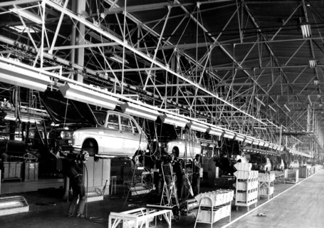 Renault factory in Havre-Sandouville