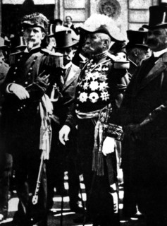 General Porfirio Diaz during an official ceremony