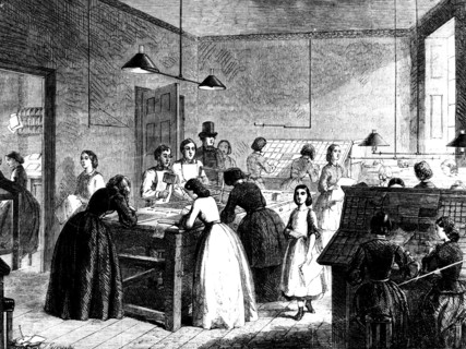 Imprimerie, / dans "The Illustrated London News" du 15 juin 1861