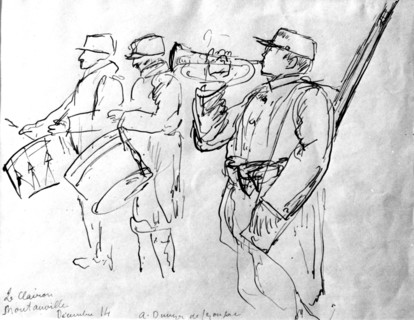 Dunoyer de Segonzac. The bugler of Montauville