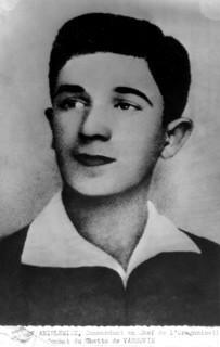 Warsaw Ghetto. Mordechai Anielewcz, head of the Jewish resistance of the Warsaw Ghetto